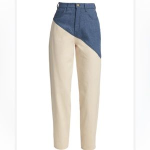 Triarchy Two Toned Straight Leg